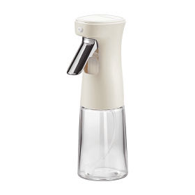 1pc Injector; Olive Oil Sprayer Bottle Spray; Glass Vinaigrette Sprayer Dispenser Bottle For Air Fryer; Cooking; Kitchen; Salad; Bake Frying; Gri (Color: White)