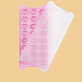 1pc Soft Bottom Cat Paw Ice Tray Mold - Homemade Ice Cube Box for Kitchen Refrigerator - Perfect for Making Delicious Ice Cream and Cocktails (Color: Pink, Quantity: 1pc)